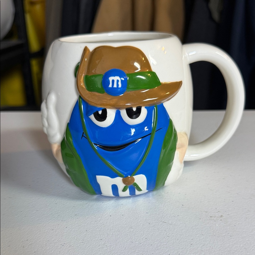 M&M'S Cowboy Blue and Green Mug